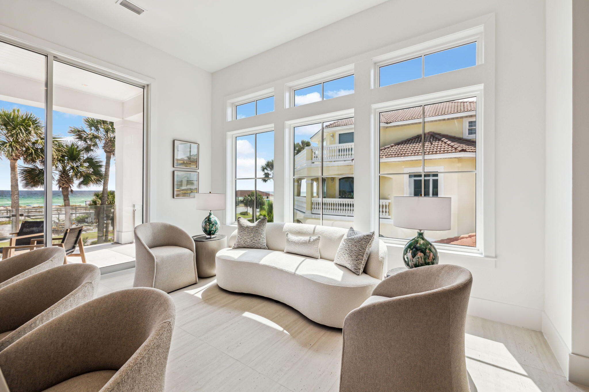 4658 Destiny Way Destin, FL 32541 - Photo 22 of 29 a living room with furniture and a potted plant