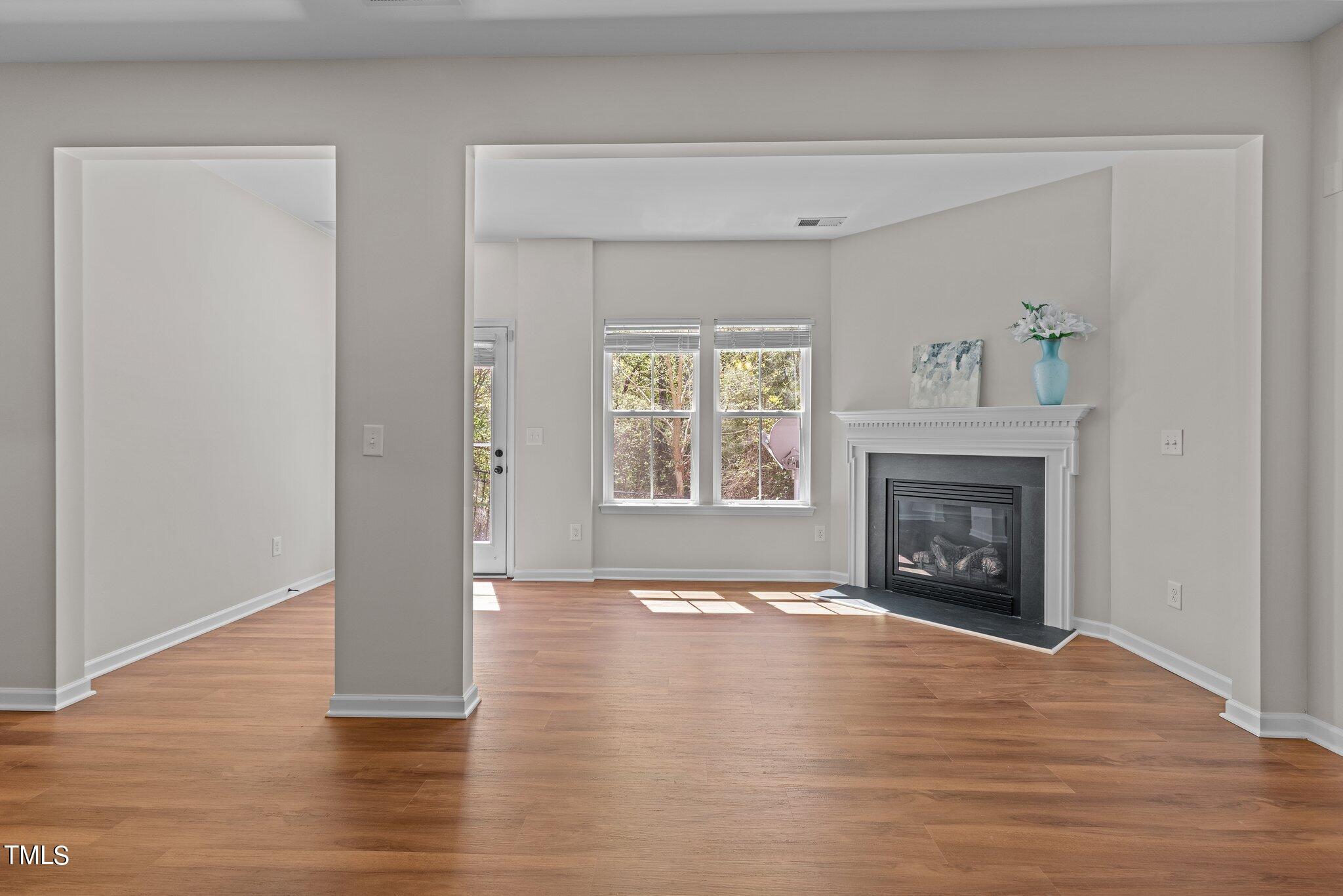 439 Panorama View Loop Cary, NC 27519 - Photo 19 of 42 a view of an empty room with window and fire place