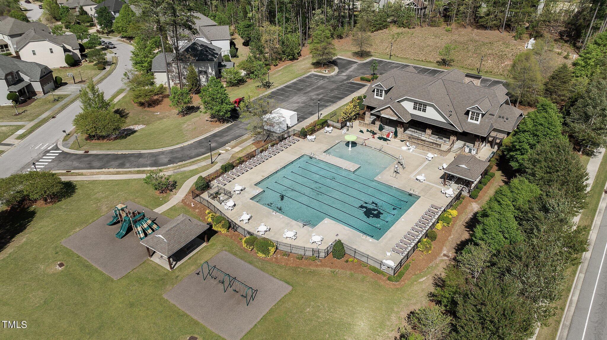 439 Panorama View Loop Cary, NC 27519 - Photo 39 of 42 an aerial view of a house