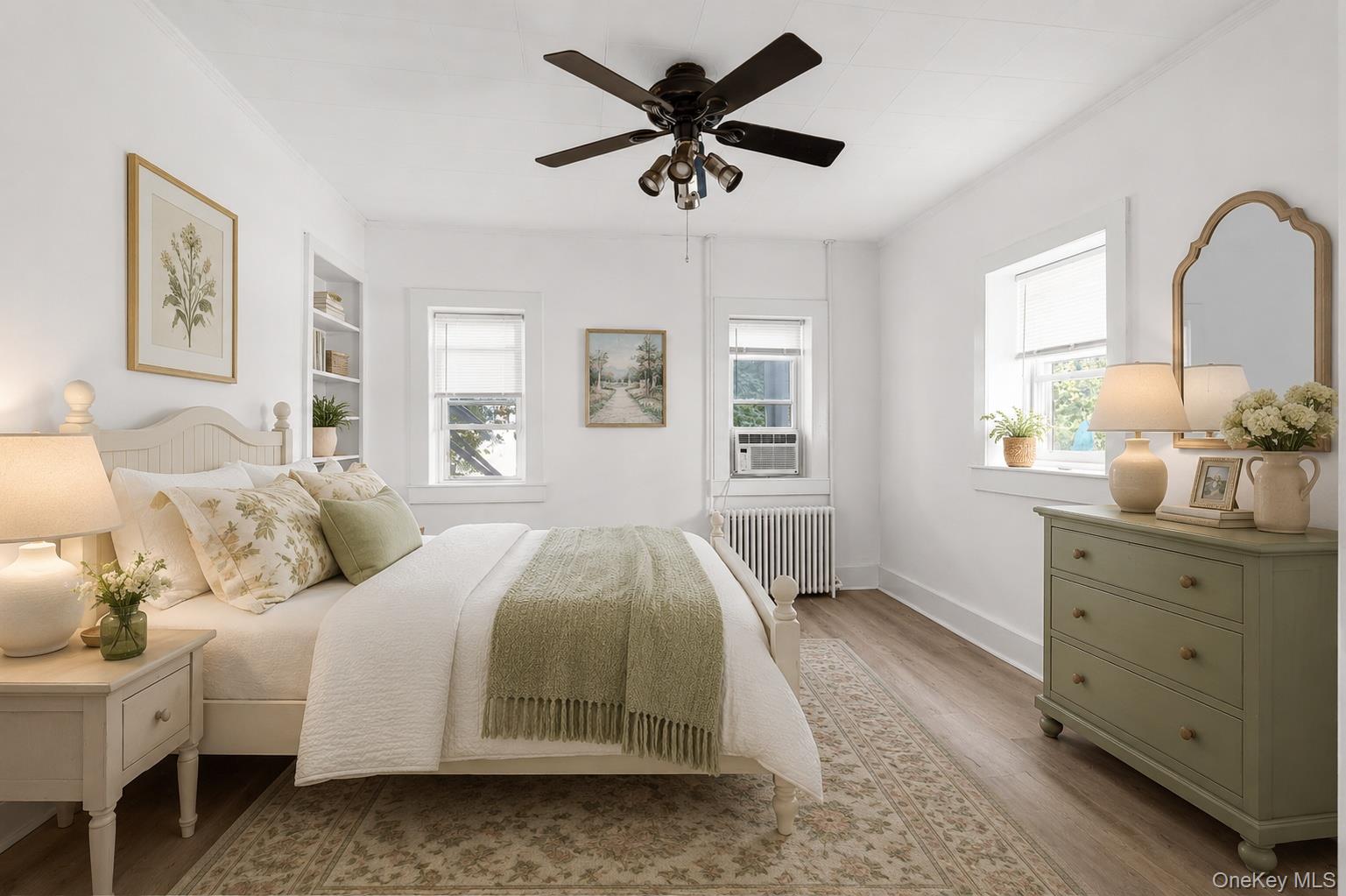 45 Gory Brook Road Sleepy Hollow, NY 10591 - Photo 6 of 18 Virtually Staged. The main bedroom gets plenty of light, features built-in shelving and beautiful new floors.