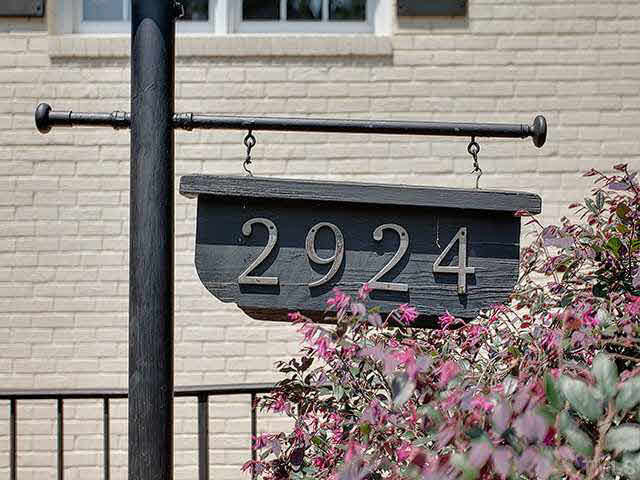 Painted Brick Exterior