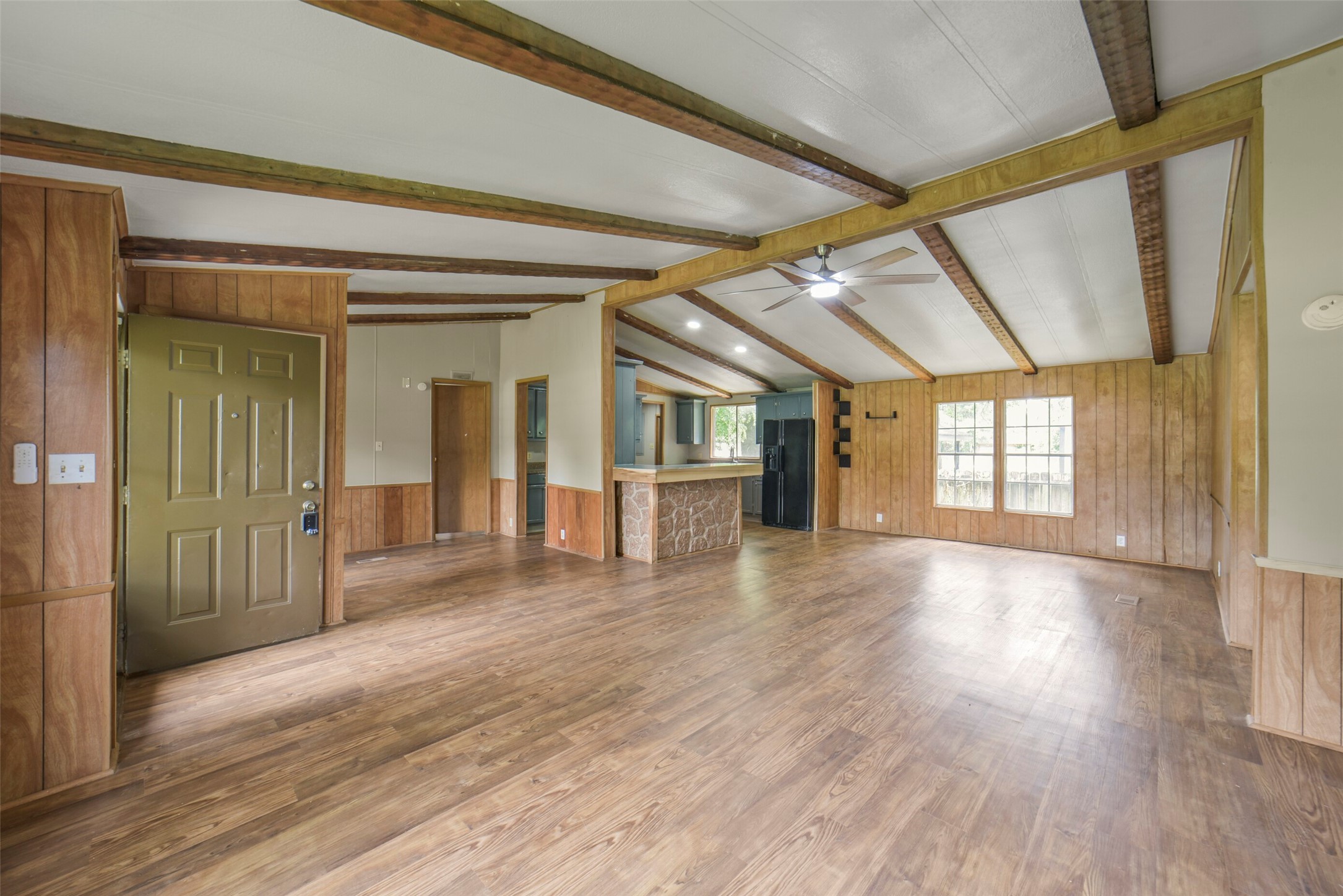 11023 Forrest Valley Drive Houston, TX 77065 - Photo 4 of 47 a view of empty room with wooden floor