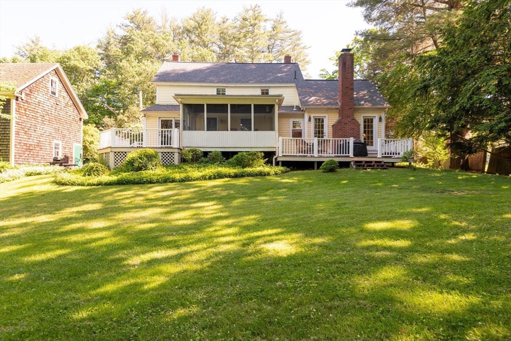 304 North Street Georgetown, MA 01833 - Photo 39 of 42 a view of a house with a swimming pool