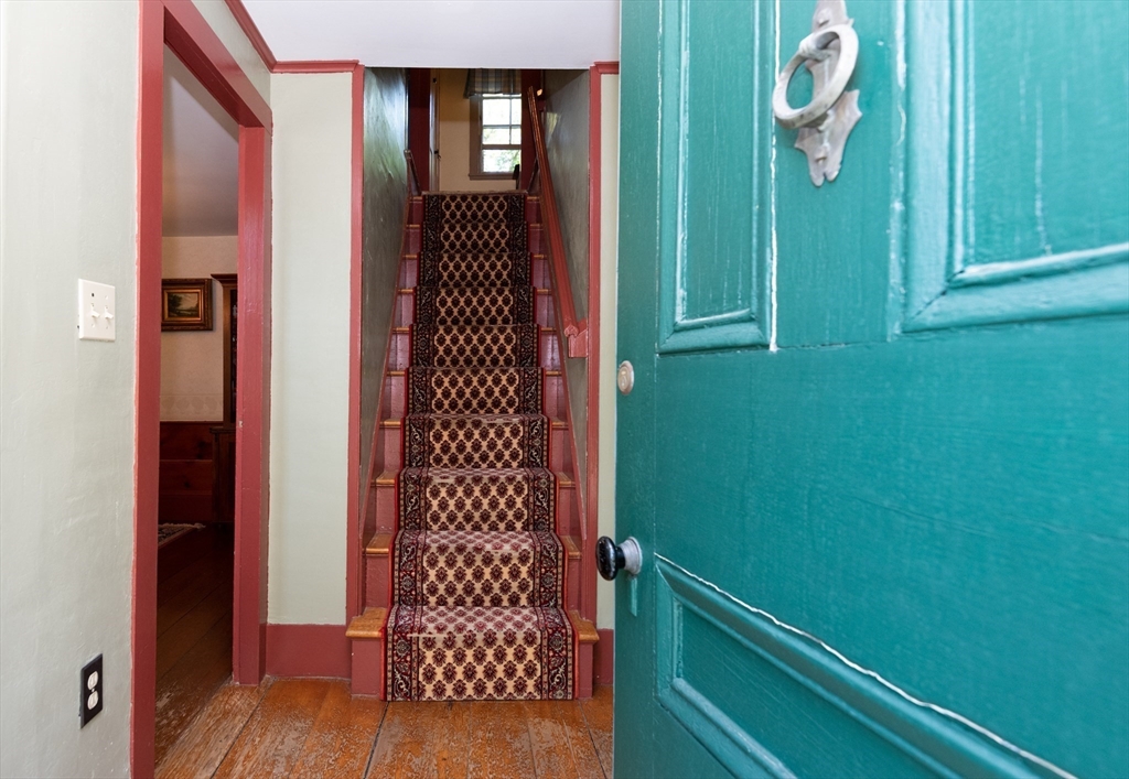 304 North Street Georgetown, MA 01833 - Photo 9 of 42 a view of entryway with wooden floor