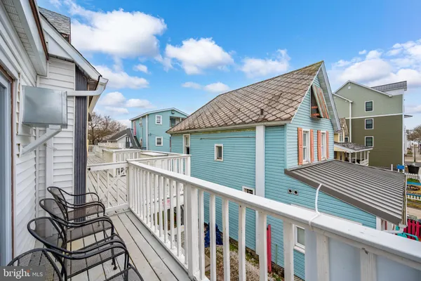 a view of a house with a roof deck