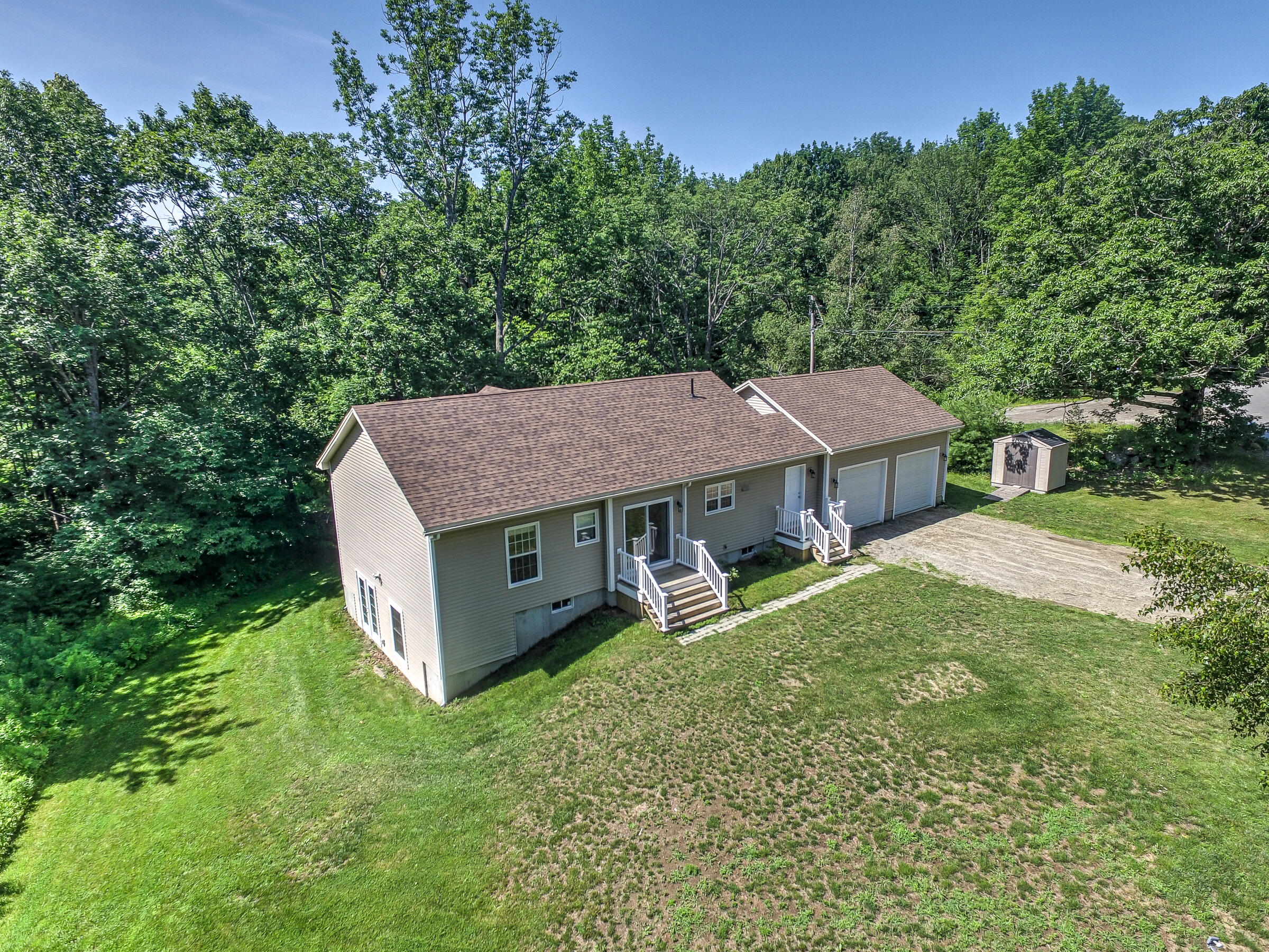 210 Common Road Dresden, ME 04342 - Photo 36 of 41 Aerial View