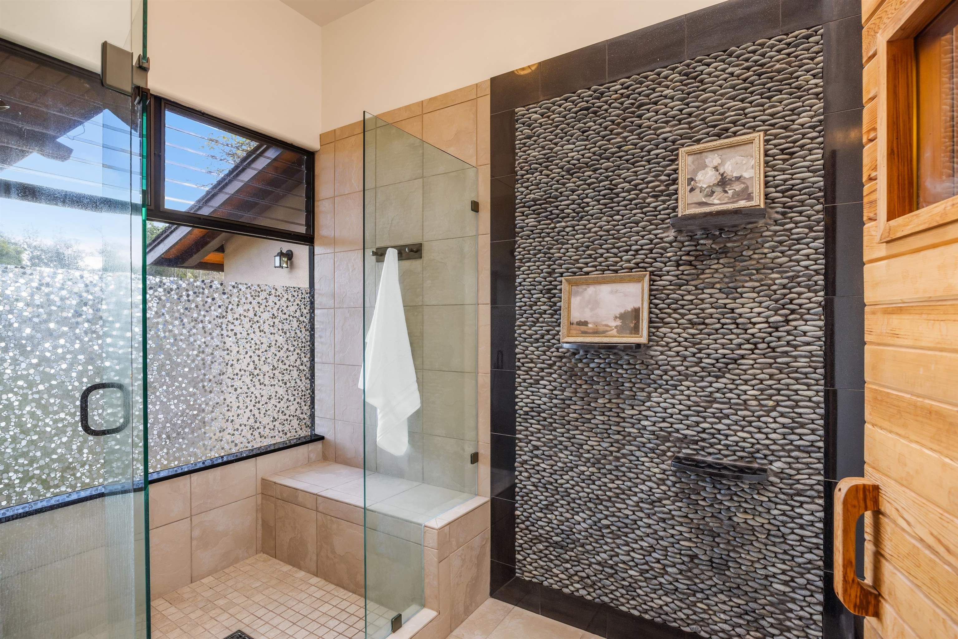 110 Kamehameiki Road Kula, HI 96790 - Photo 14 of 50 a bathroom with a shower