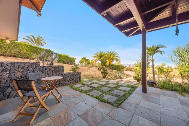 a outdoor space with chairs