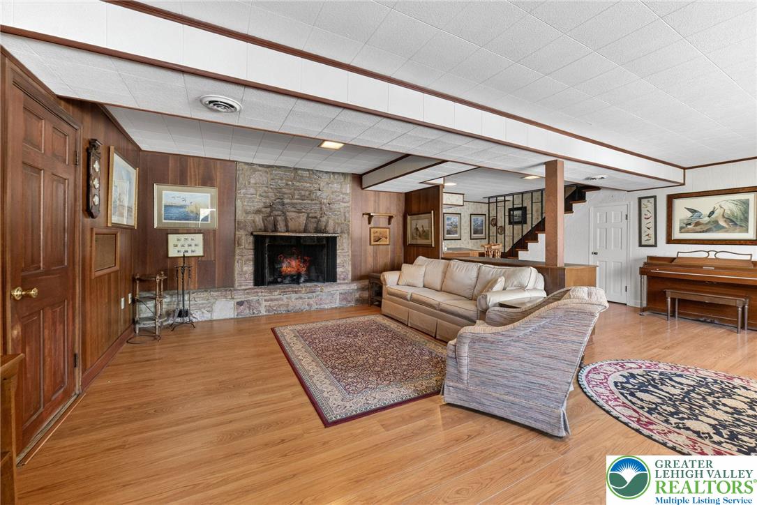 3535 Altonah Road Bethlehem, PA 18017 - Photo 42 of 49 a living room with furniture and a fireplace