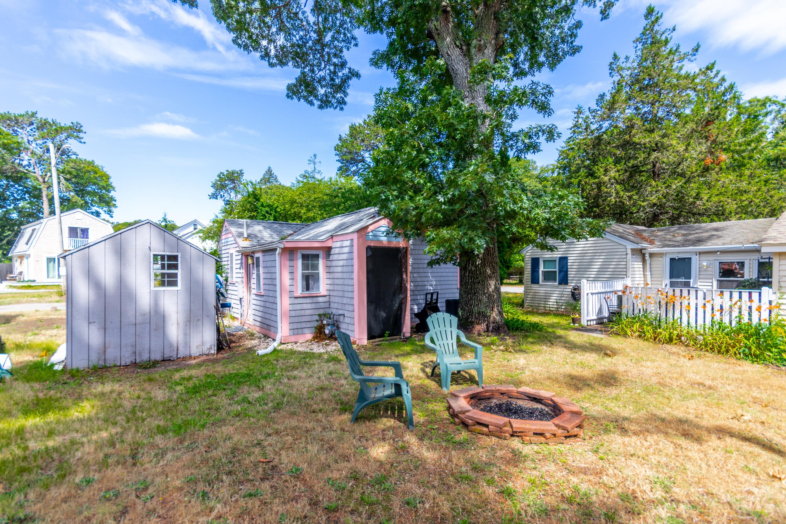 9 Bells Neck Road, Unit 5 West Harwich, MA 02671 - Photo 16 of 18 Back of cottage with shed
