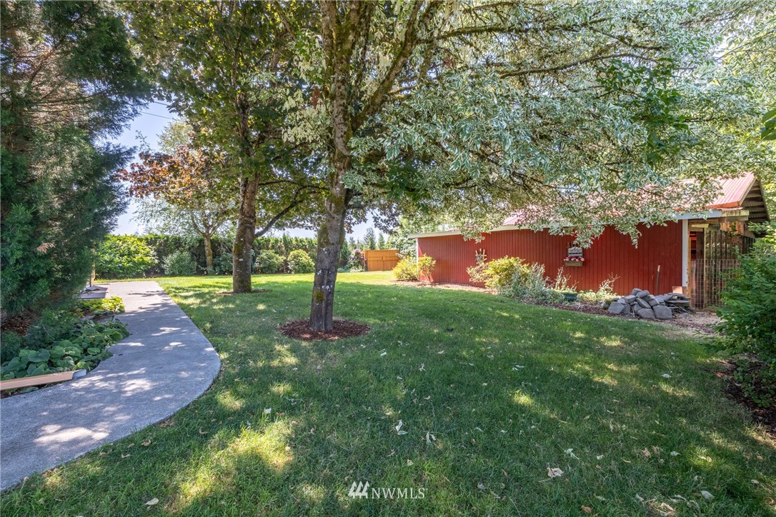 765 Eadon Road Toledo, WA 98591 - Photo 26 of 40 a view of a backyard with tree