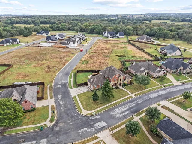 a view of a lake with a house