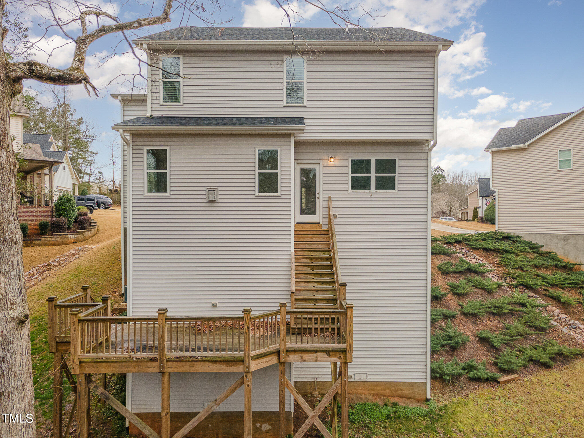 125 Holyoke Court Raleigh, NC 27603 - Photo 29 of 30 a view of a house with a outdoor space