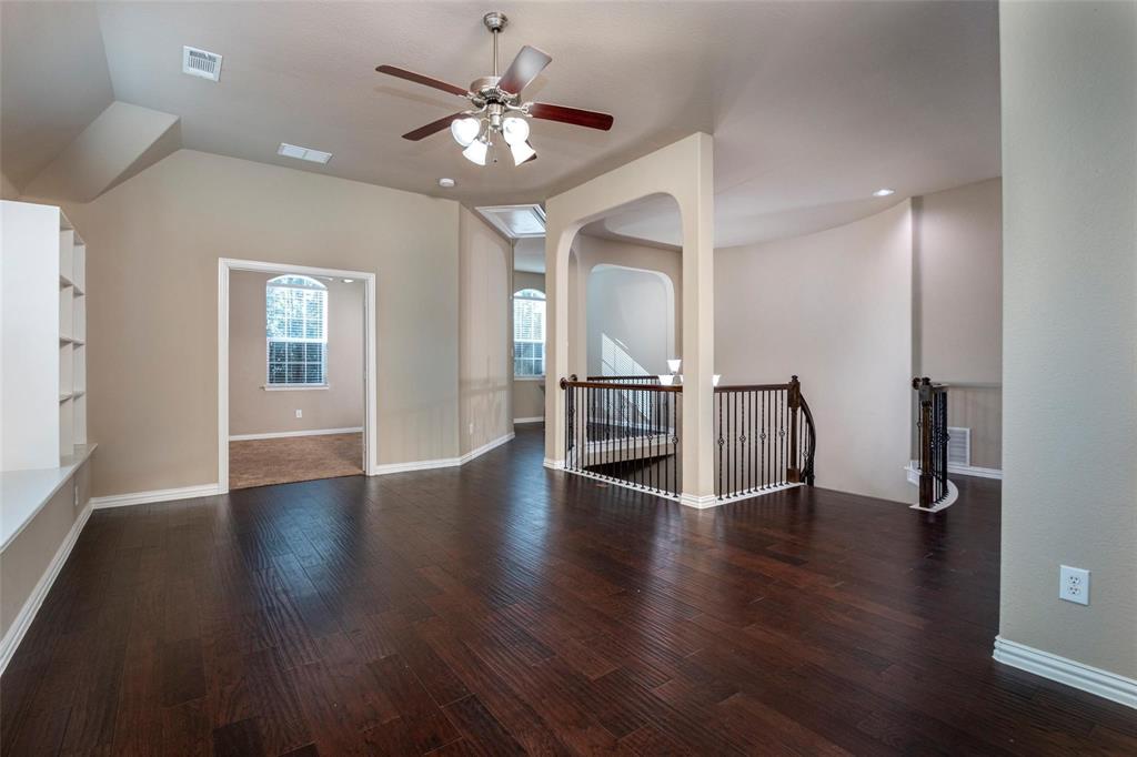 1398 Ranch Gate Lane Frisco, TX 75036 - Photo 18 of 36 Upstairs Game Room or 2nd Living Area