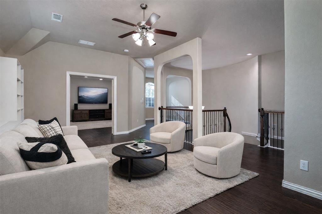 1398 Ranch Gate Lane Frisco, TX 75036 - Photo 18 of 35 2nd Floor ligin area, loft gameroom