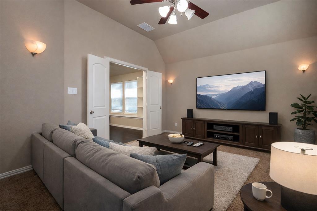 1398 Ranch Gate Lane Frisco, TX 75036 - Photo 20 of 35 Theater room
