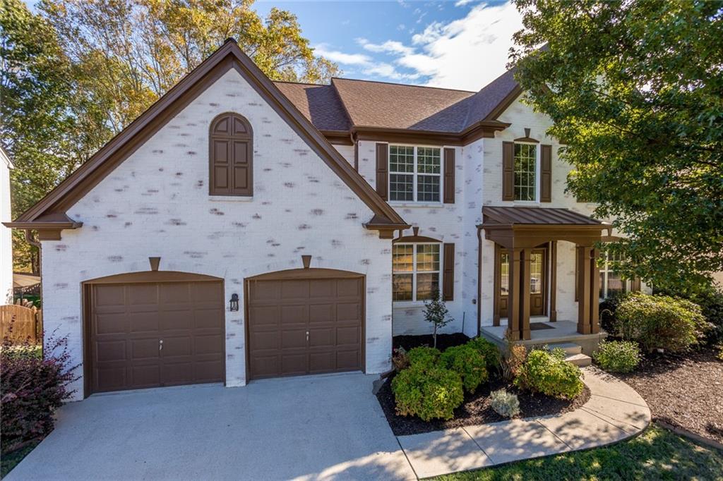 3810 Cabalzar Lane Cumming, GA 30040 - Photo 1 of 1 Amazing curb appeal with whitewashed brick and 2 year old architectural roof