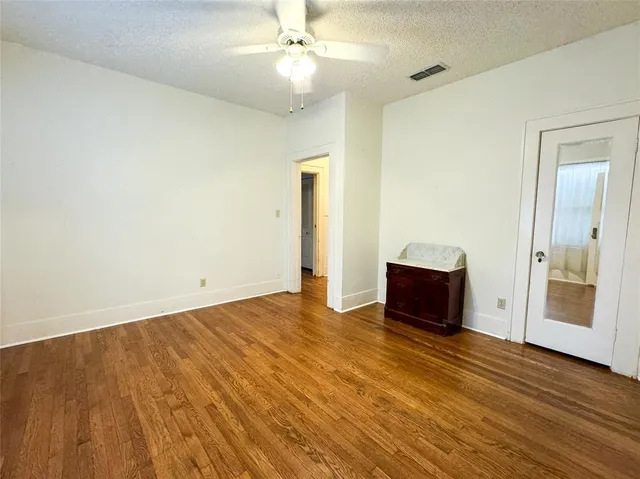 wooden floor in an empty room