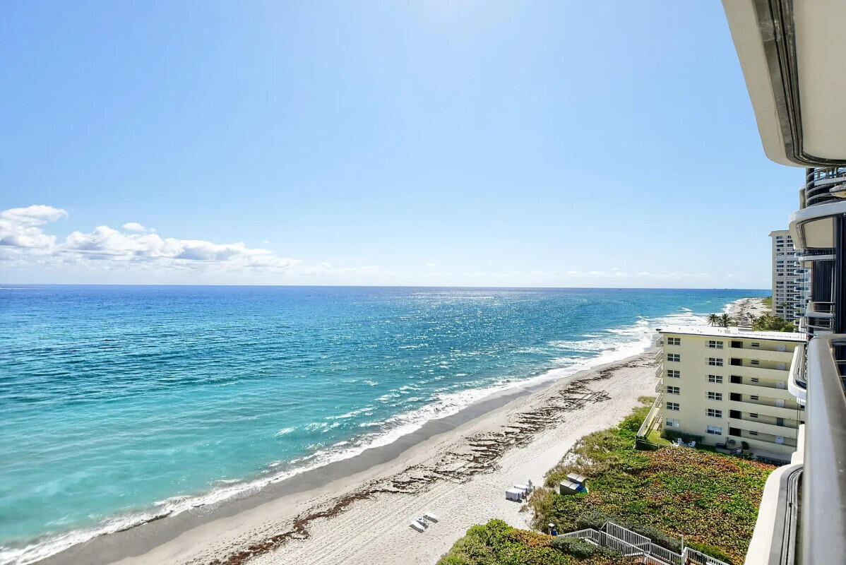 250 South Ocean Boulevard, Unit 11F Boca Raton, FL 33432 - Photo 19 of 45 a view of beach and ocean