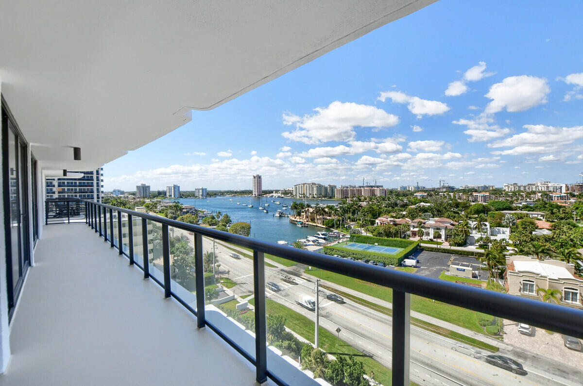 250 South Ocean Boulevard, Unit 11F Boca Raton, FL 33432 - Photo 22 of 45 a view of city from balcony
