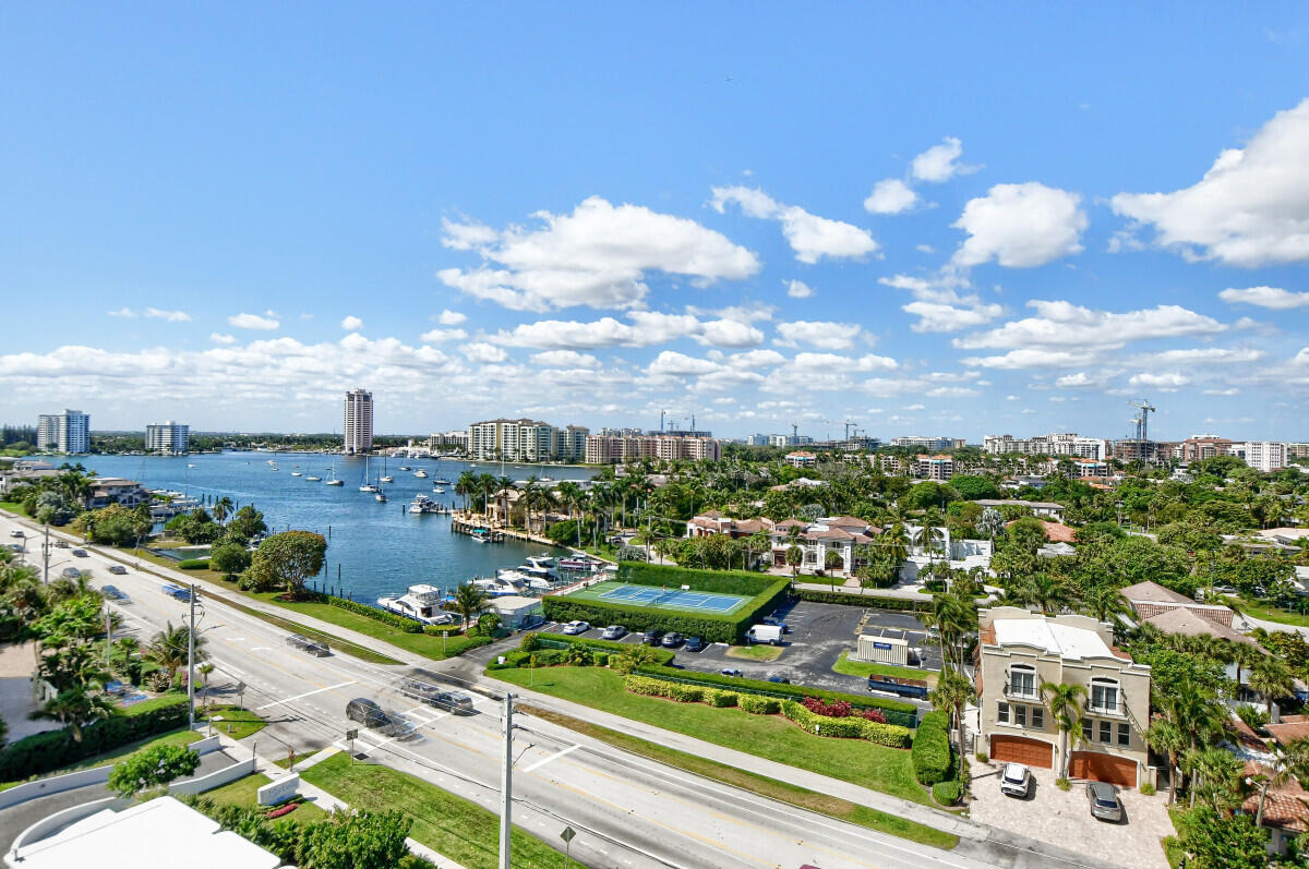 250 South Ocean Boulevard, Unit 11F Boca Raton, FL 33432 - Photo 23 of 45 an aerial view of a city