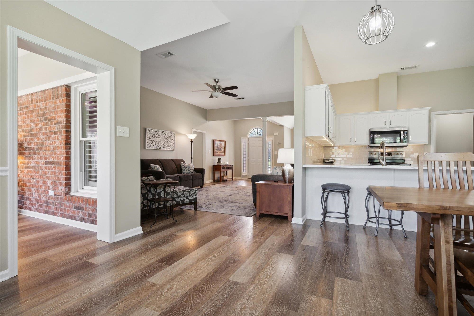 448 Queens Bridge Road Collierville, TN 38017 - Photo 10 of 32 a view of kitchen with sink and wooden floor