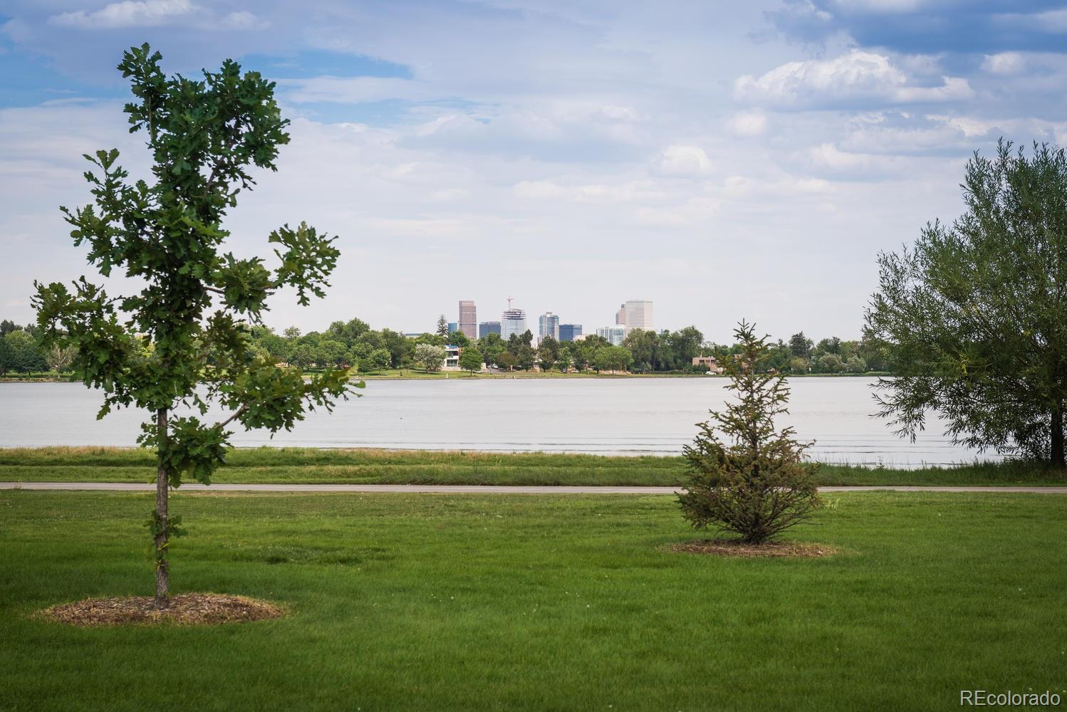 1275 Stuart Street Denver, CO 80204 - Photo 18 of 20 a view of a lake with a big yard