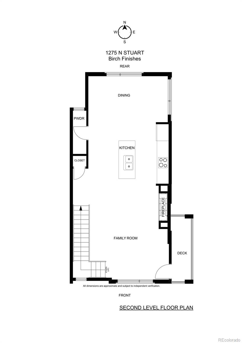 1275 Stuart Street Denver, CO 80204 - Photo 9 of 20 a picture of a floor plan