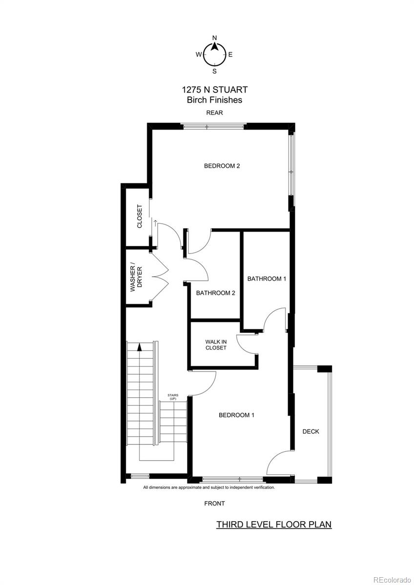 1275 Stuart Street Denver, CO 80204 - Photo 10 of 20 a picture of a floor plan