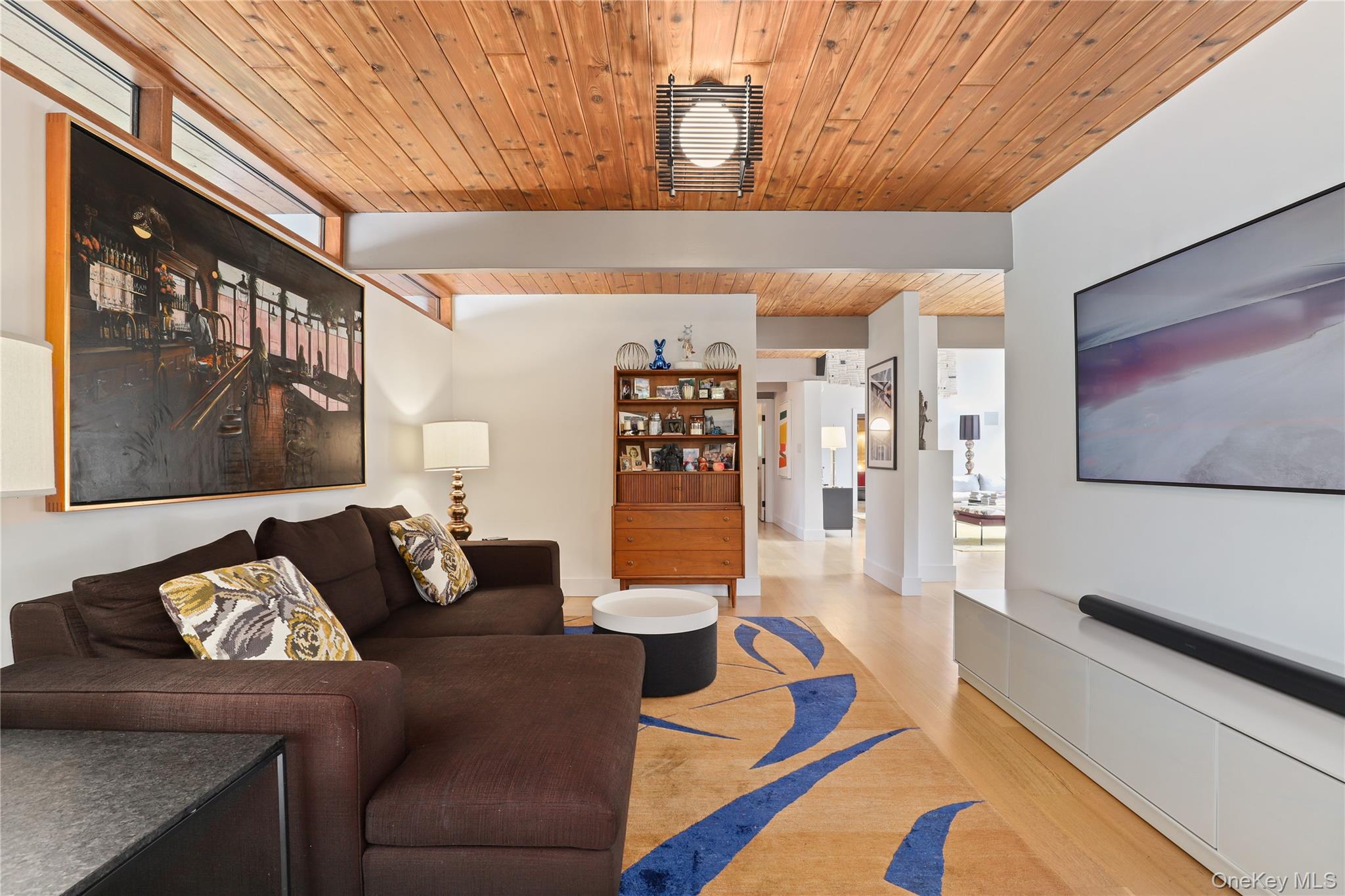 21 Black Spring Road Pound Ridge, NY 10576 - Photo 11 of 36 Another view of the den