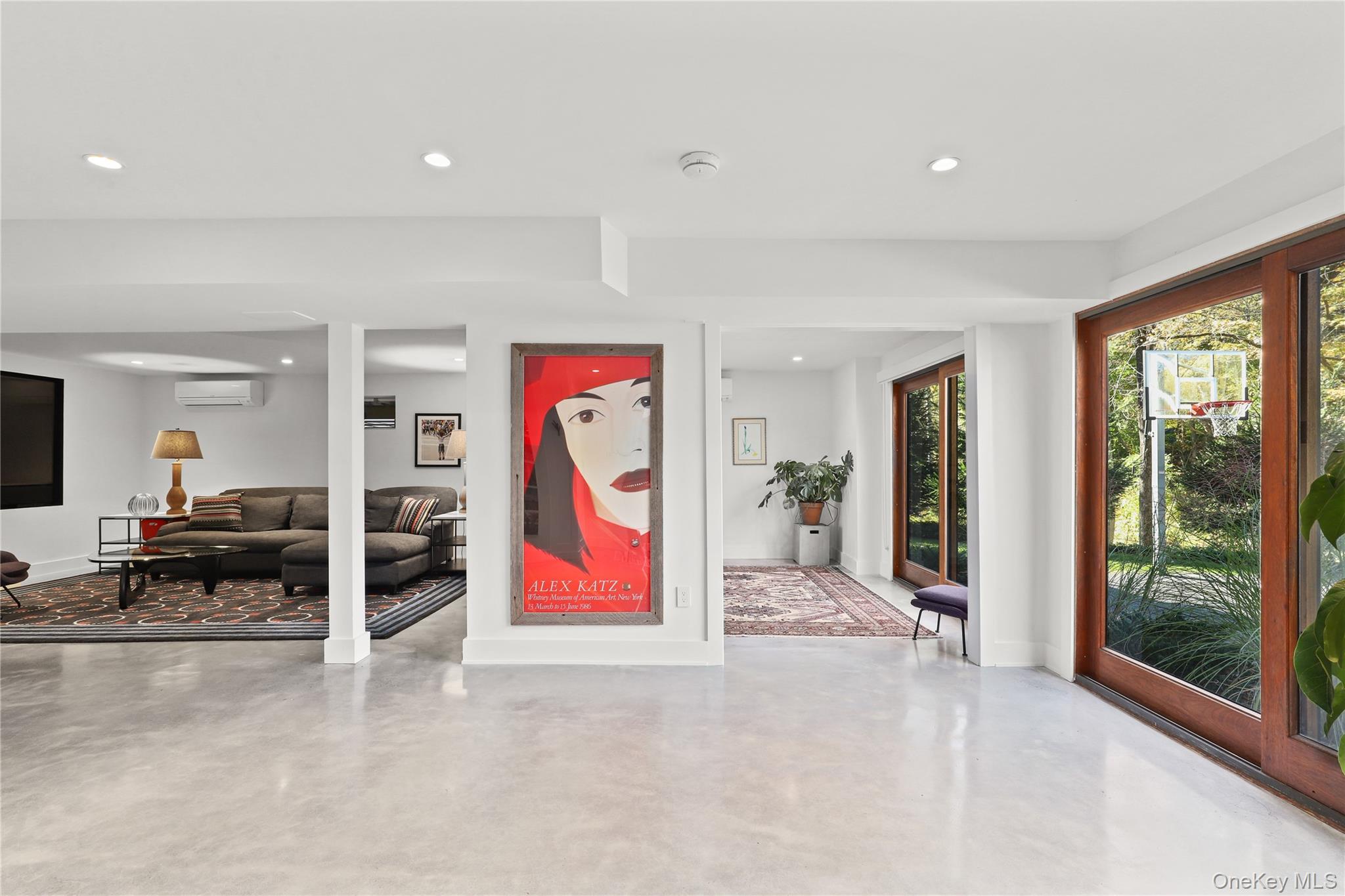 21 Black Spring Road Pound Ridge, NY 10576 - Photo 27 of 36 Foyer with heated concrete floor, meditation room, family room