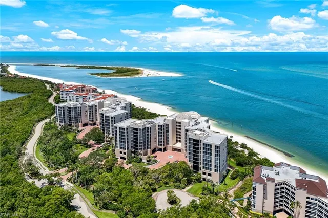 a view of a city with ocean view