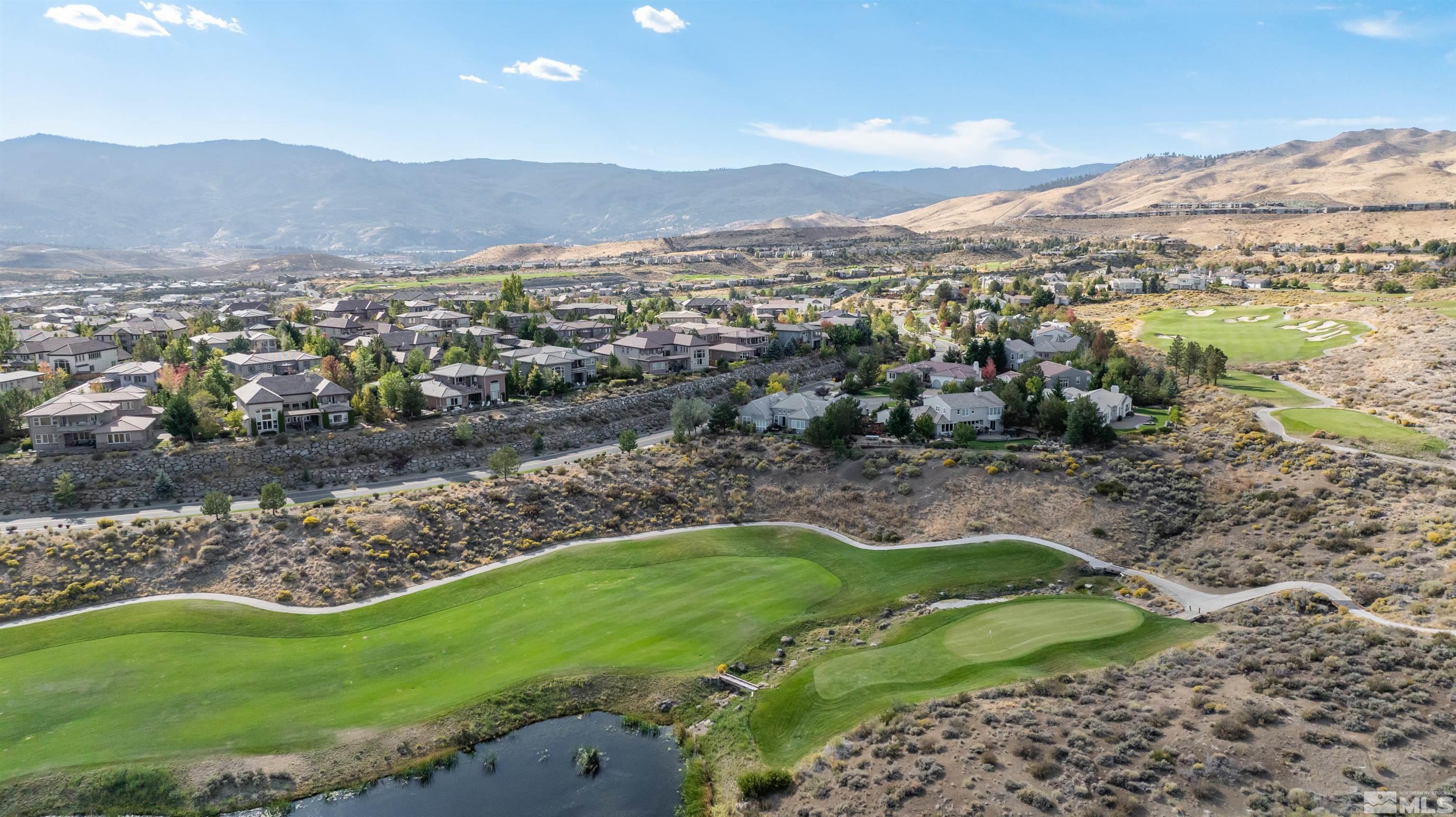 1880 Laurel Ridge Drive Reno, NV 89523 - Photo 38 of 40 a view of a town with mountains in the background