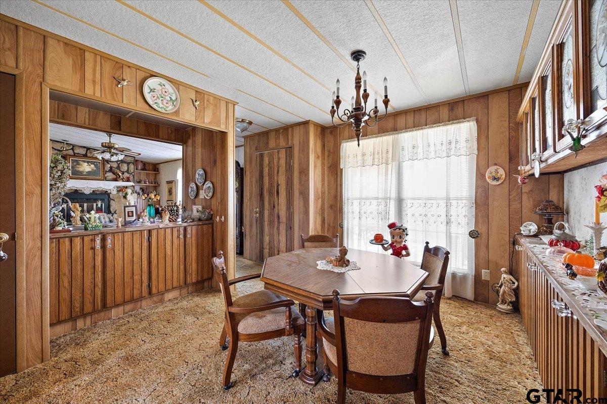 304 County Road 2206 Rusk, TX 75785 - Photo 11 of 27 a view of a dining room with furniture window and outside view