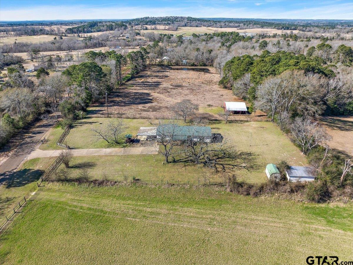 304 County Road 2206 Rusk, TX 75785 - Photo 15 of 27 an aerial view of residential houses with outdoor space