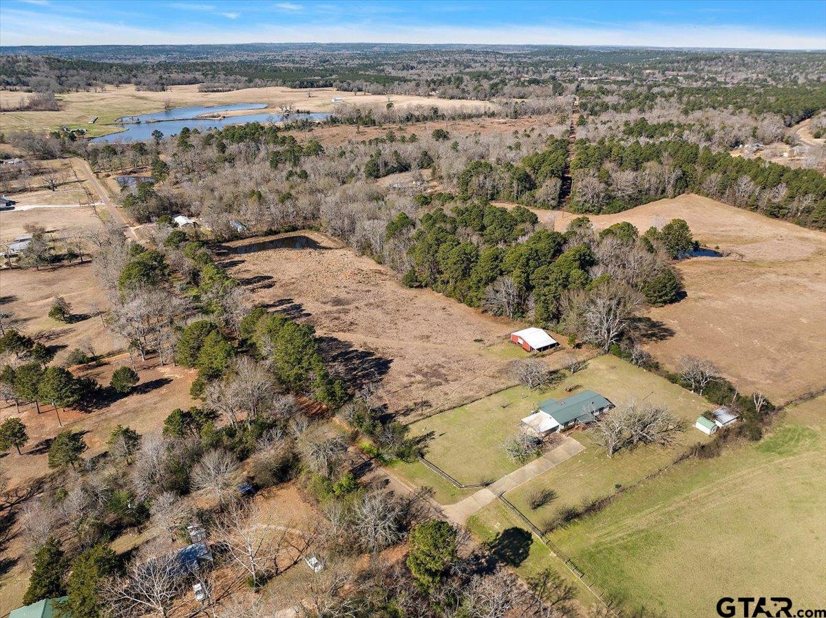304 County Road 2206 Rusk, TX 75785 - Photo 18 of 27 an aerial view of mountain with yard