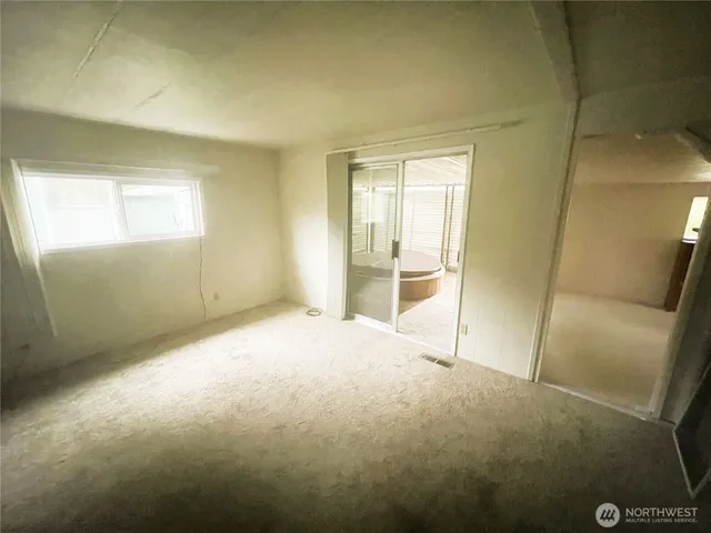 a view of empty room