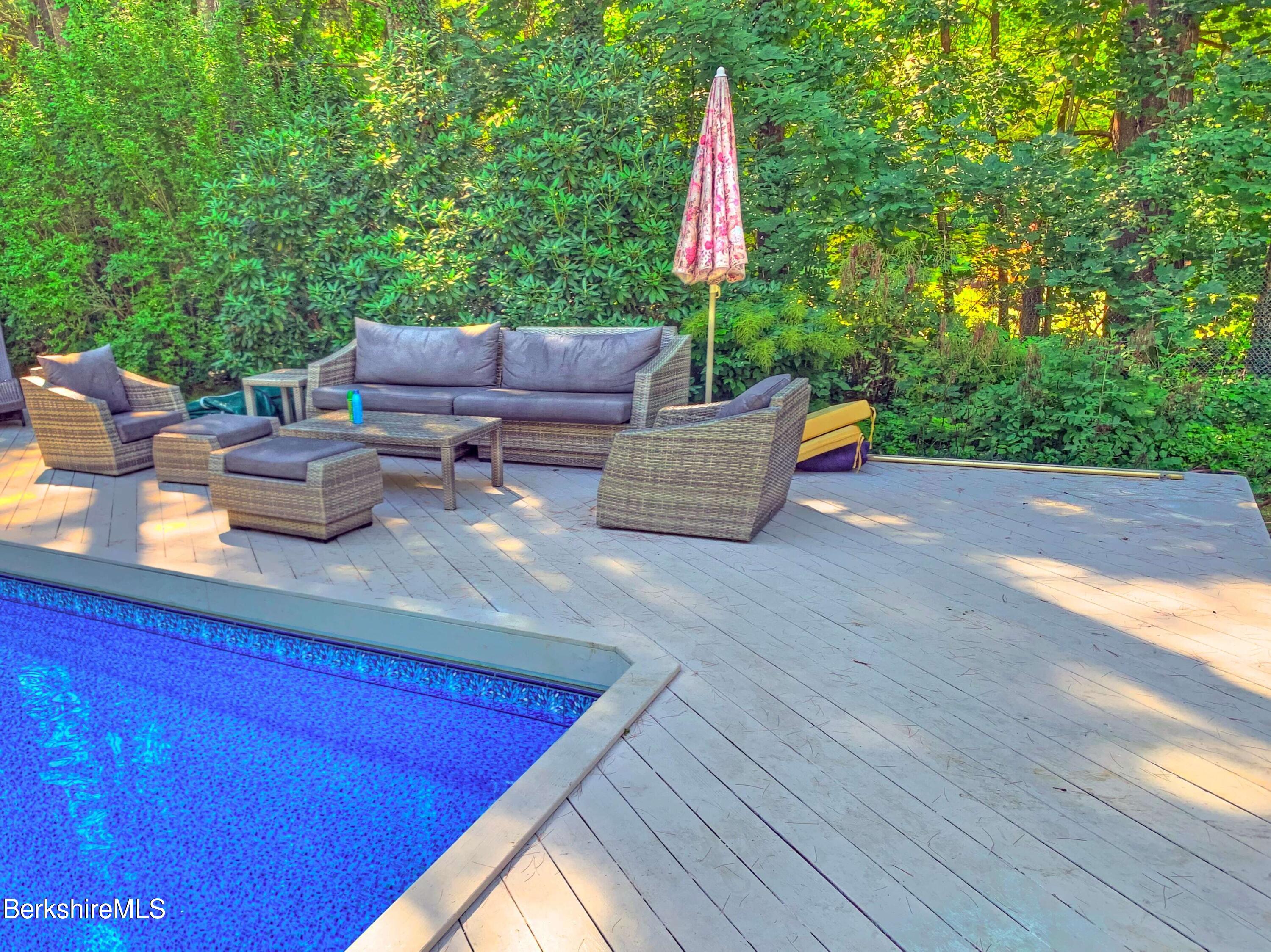 7 Hawthorne Road Stockbridge, MA 01262 - Photo 9 of 41 a outdoor view with a sitting space