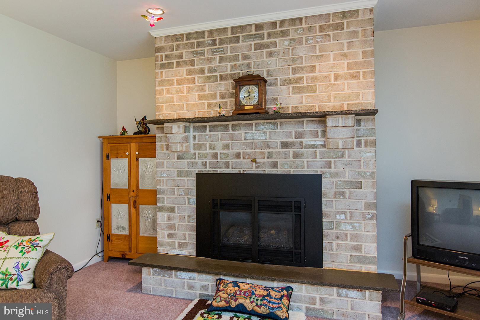 38 Heritage Road Akron, PA 17501 - Photo 11 of 38 Living Room Gas Fireplace w/ Mantle