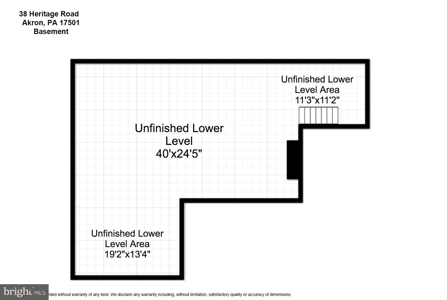 38 Heritage Road Akron, PA 17501 - Photo 38 of 38 Lower Level Basement Level