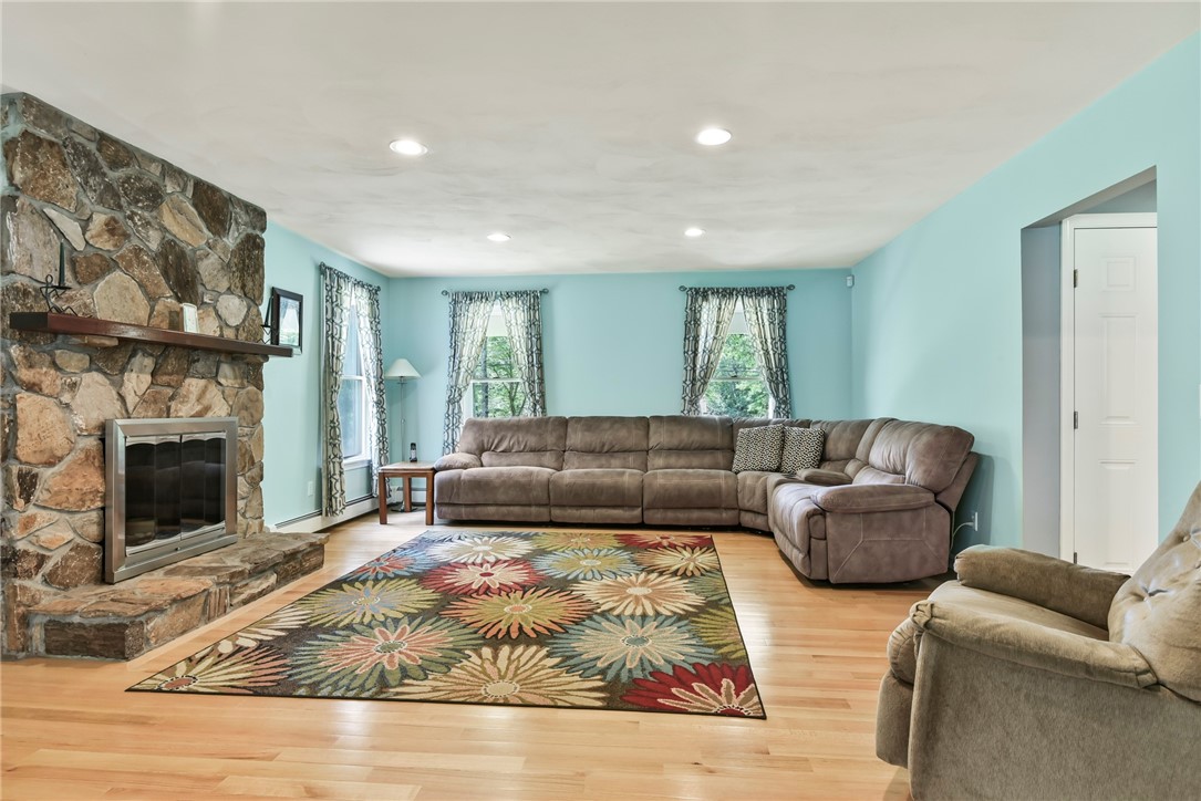 351 Yawgoo Valley Road Exeter, RI 02822 - Photo 15 of 45 Stone Fireplace