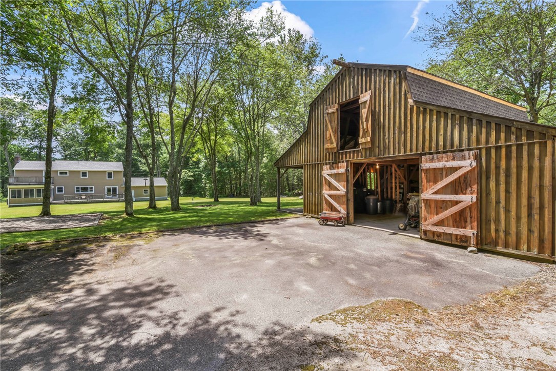 351 Yawgoo Valley Road Exeter, RI 02822 - Photo 39 of 45 Second Driveway provides Barn access.