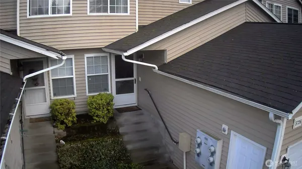a house with a flower garden