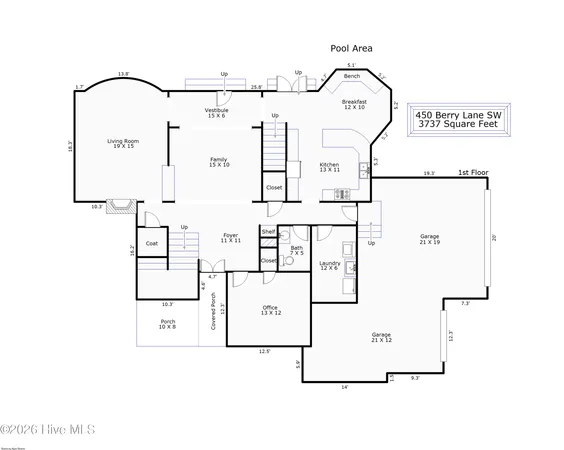 $1,350,000 | 450 Berry Lane Southwest, Supply, NC 28462