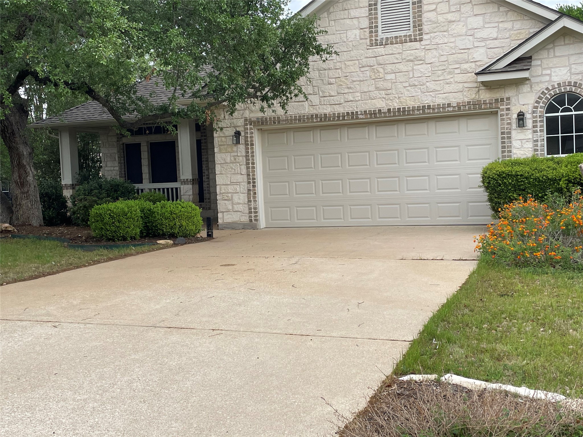 120 Brazos Drive Georgetown, TX 78628 - Photo 13 of 33 a front view of a house with a yard and garage