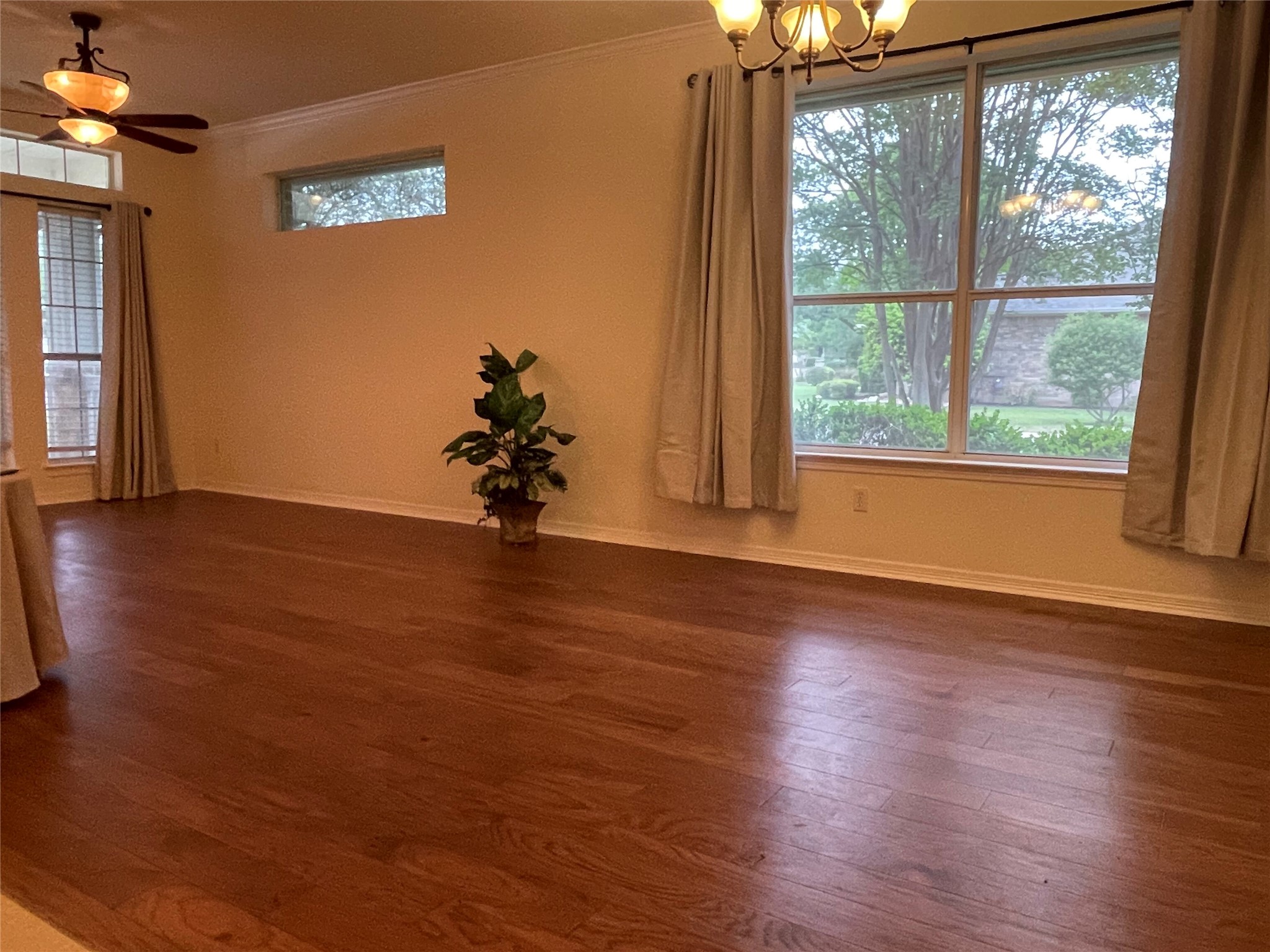 120 Brazos Drive Georgetown, TX 78628 - Photo 7 of 33 a view of a livingroom with wooden floor and a window