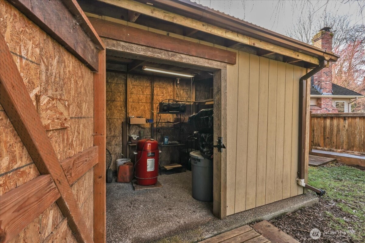 7929 Cyrus Place Edmonds, WA 98026 - Photo 31 of 34 a view of a porch with wooden floor and a door