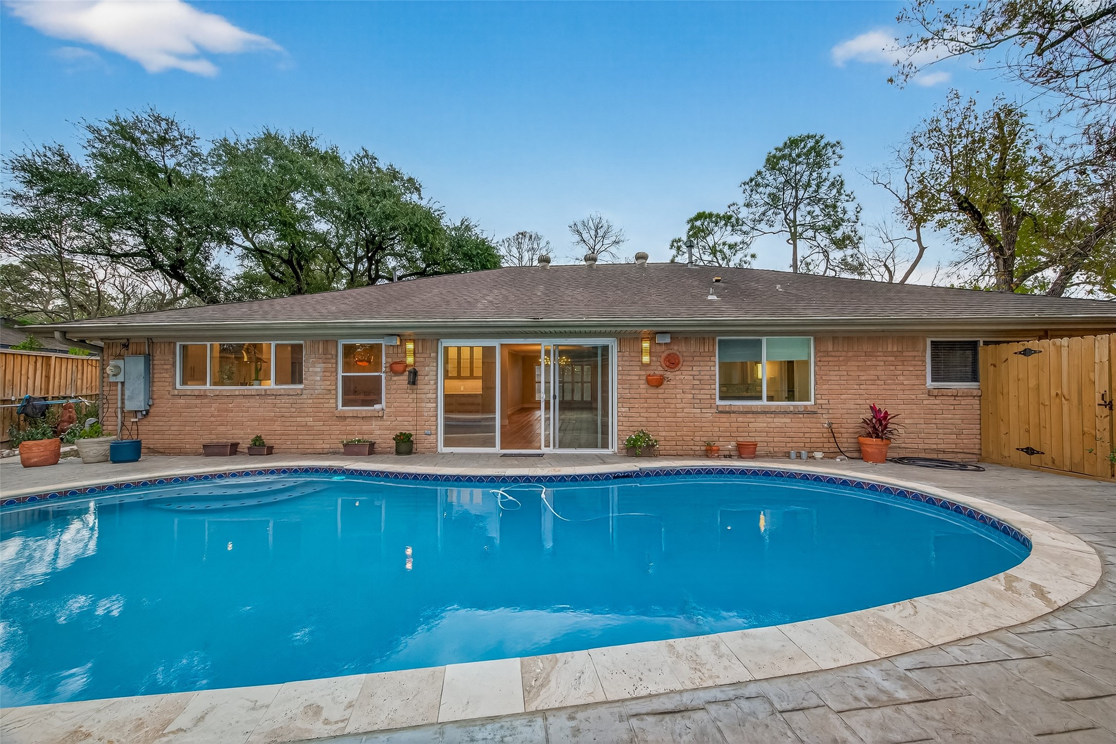 5310 Spellman Road Houston, TX 77096 - Photo 39 of 48 a view of outdoor space yard and swimming pool