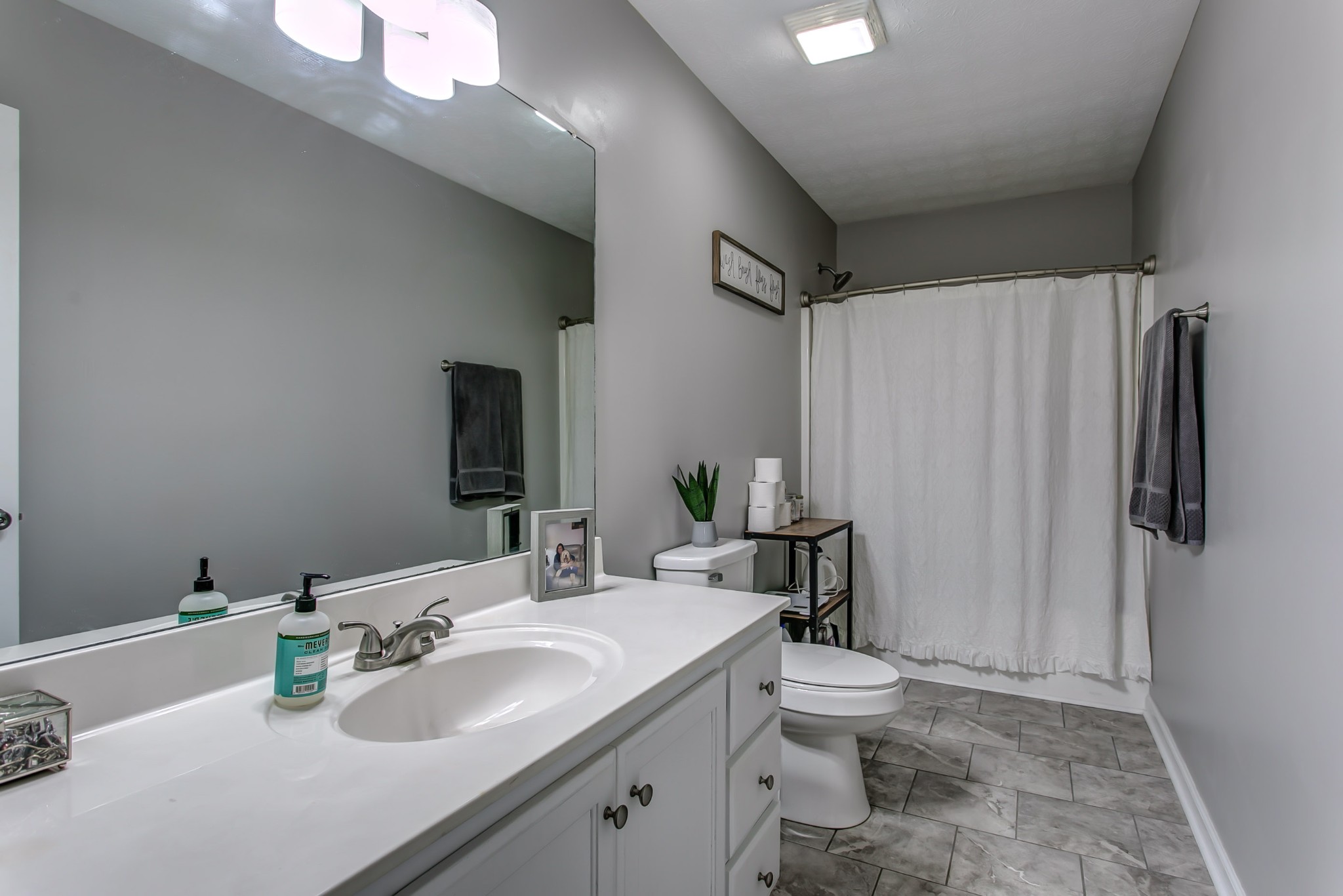 332 Bandera Lane Springfield, TN 37172 - Photo 19 of 22 a bathroom with a sink toilet and shower