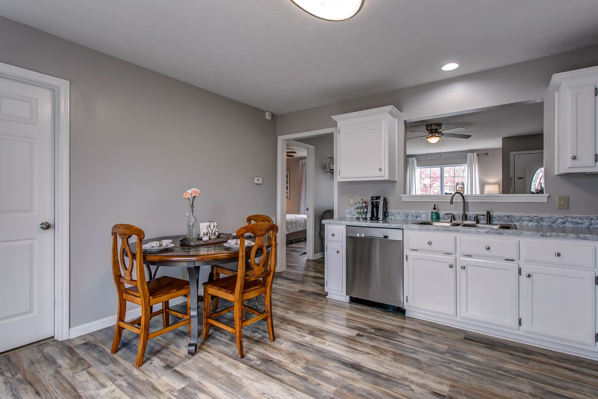 332 Bandera Lane Springfield, TN 37172 - Photo 7 of 22 a view of a dining room with furniture and wooden floor